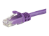 StarTech.com 3m CAT6 Ethernet Cable, 10 Gigabit Snagless RJ45 650MHz 100W PoE Patch Cord, CAT 6 10GbE UTP Network Cable w/Strain Relief, Purple, Fluke Tested/Wiring is UL Certified/TIA - Närbild