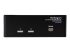 StarTech.com KVM-switch för dubbla DVI-bildskärmar med audio, 2 portar & USB 2.0-hubb - Framsidan