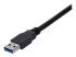 StarTech.com 1m Black SuperSpeed USB 3.0 Extension Cable A to A - Närbild